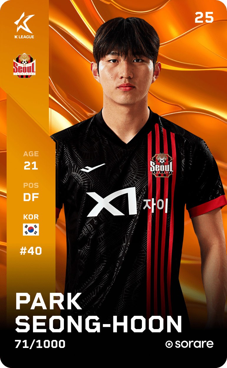 Park Seong-Hoon 2025-26 • Limited 71/1000