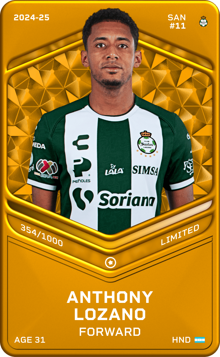 Anthony Lozano 2024-25 • Limited 354/1000