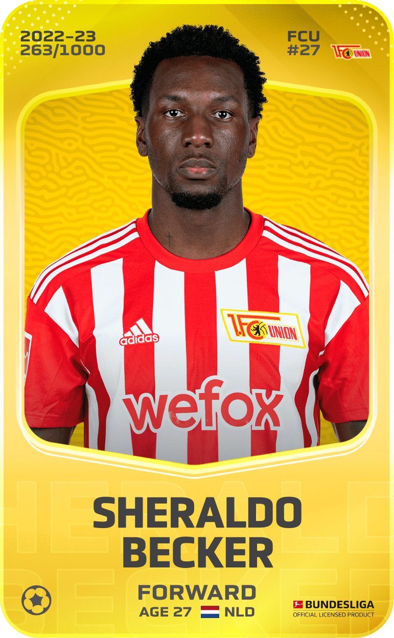 Sheraldo Becker 2022-23 • Limited 263/1000