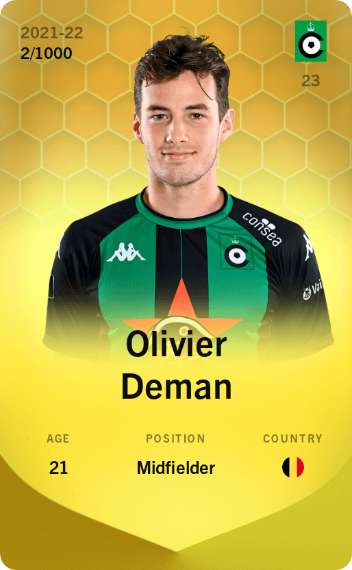 Olivier Deman 2021-22 • Limited 2/1000