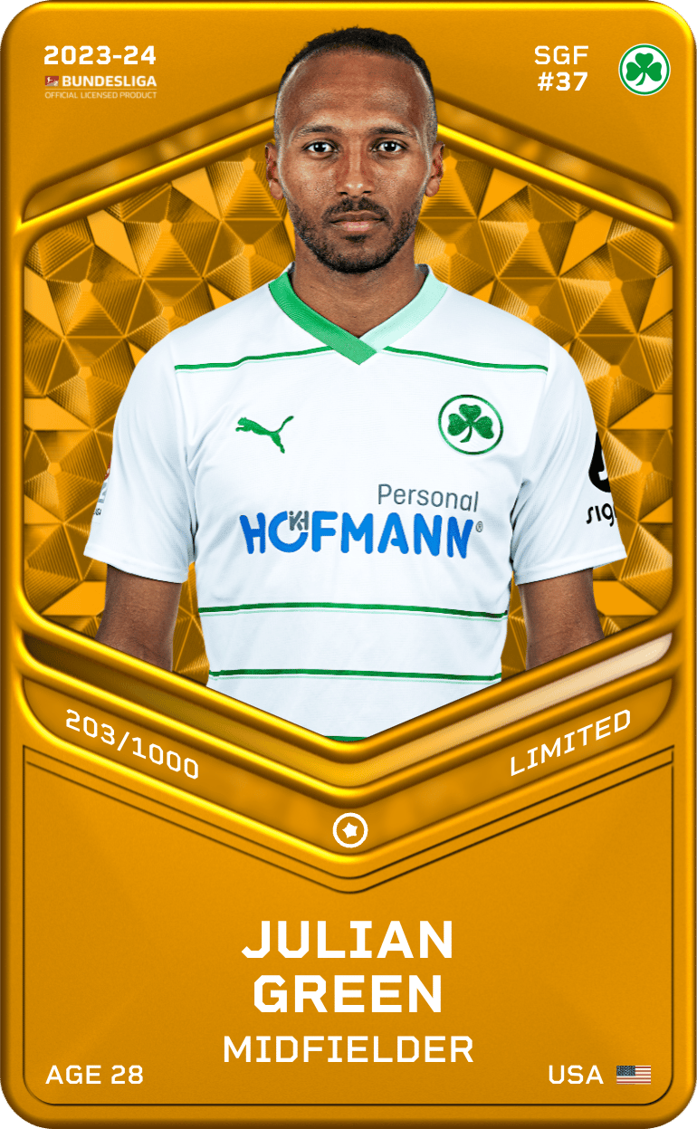 Julian Green 2023-24 • Limited 203/1000