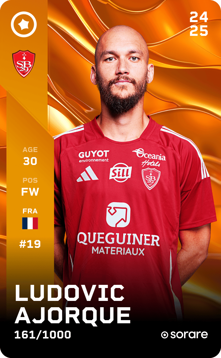 Ludovic Ajorque 2024-25 • Limited 161/1000