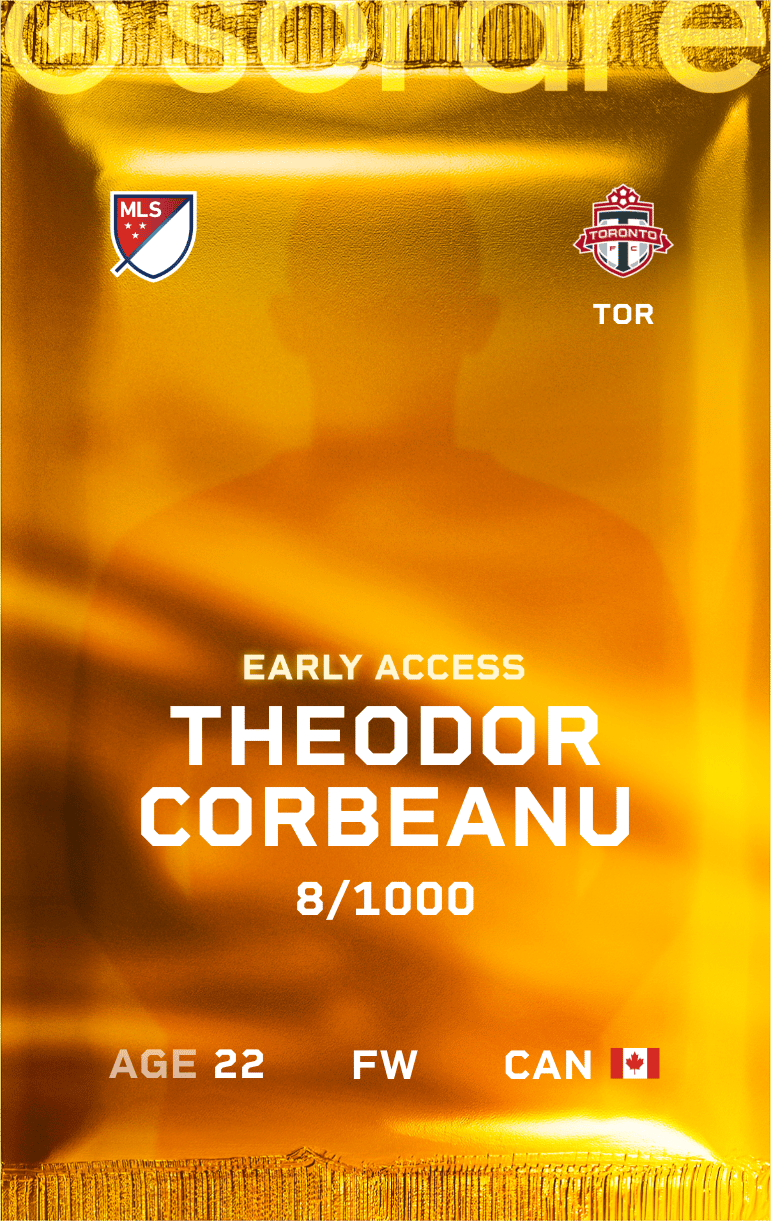 Theodor Corbeanu 2025-26 • Limited 8/1000