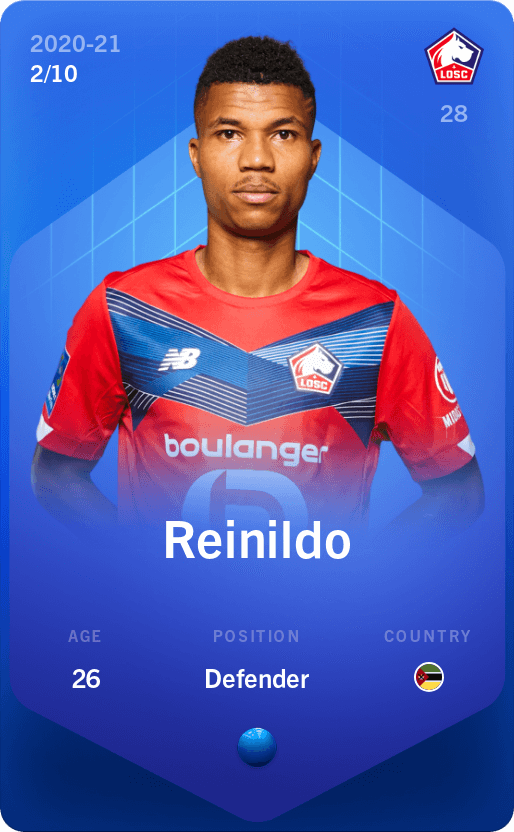 Reinildo 2020-21 • Super Rare 2/10