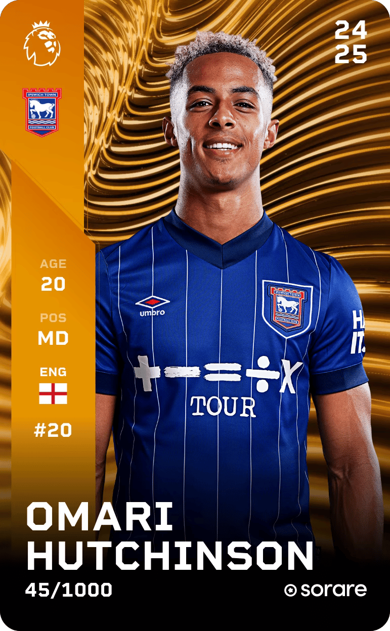Omari Hutchinson 2024-25 • Limited 45/1000