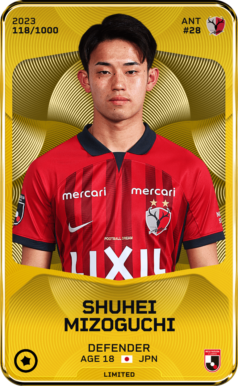 Shuhei Mizoguchi 2023-24 • Limited 118/1000