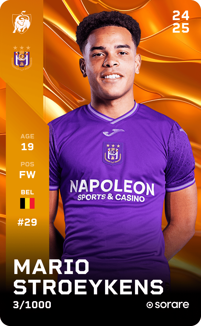 Mario Stroeykens 2024-25 • Limited 3/1000