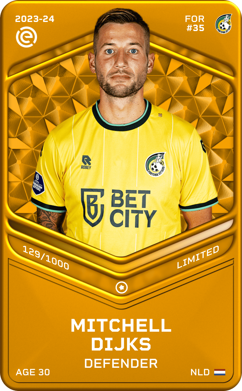 Mitchell Dijks 2023-24 • Limited 129/1000