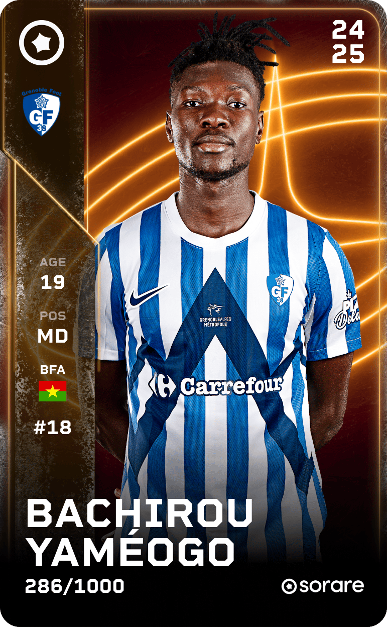 Bachirou Yaméogo 2024-25 • Limited 286/1000
