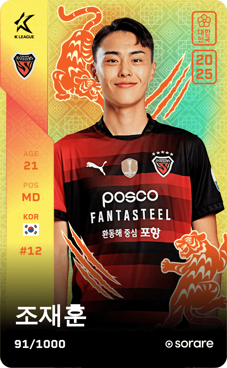 Cho Jae-Hun 2025-26 • Limited 91/1000
