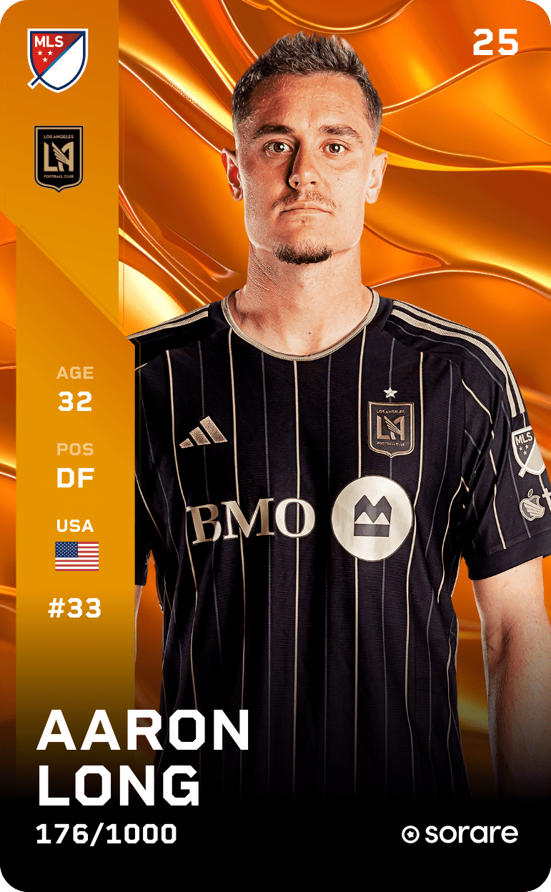 Aaron Long 2025-26 • Limited 176/1000