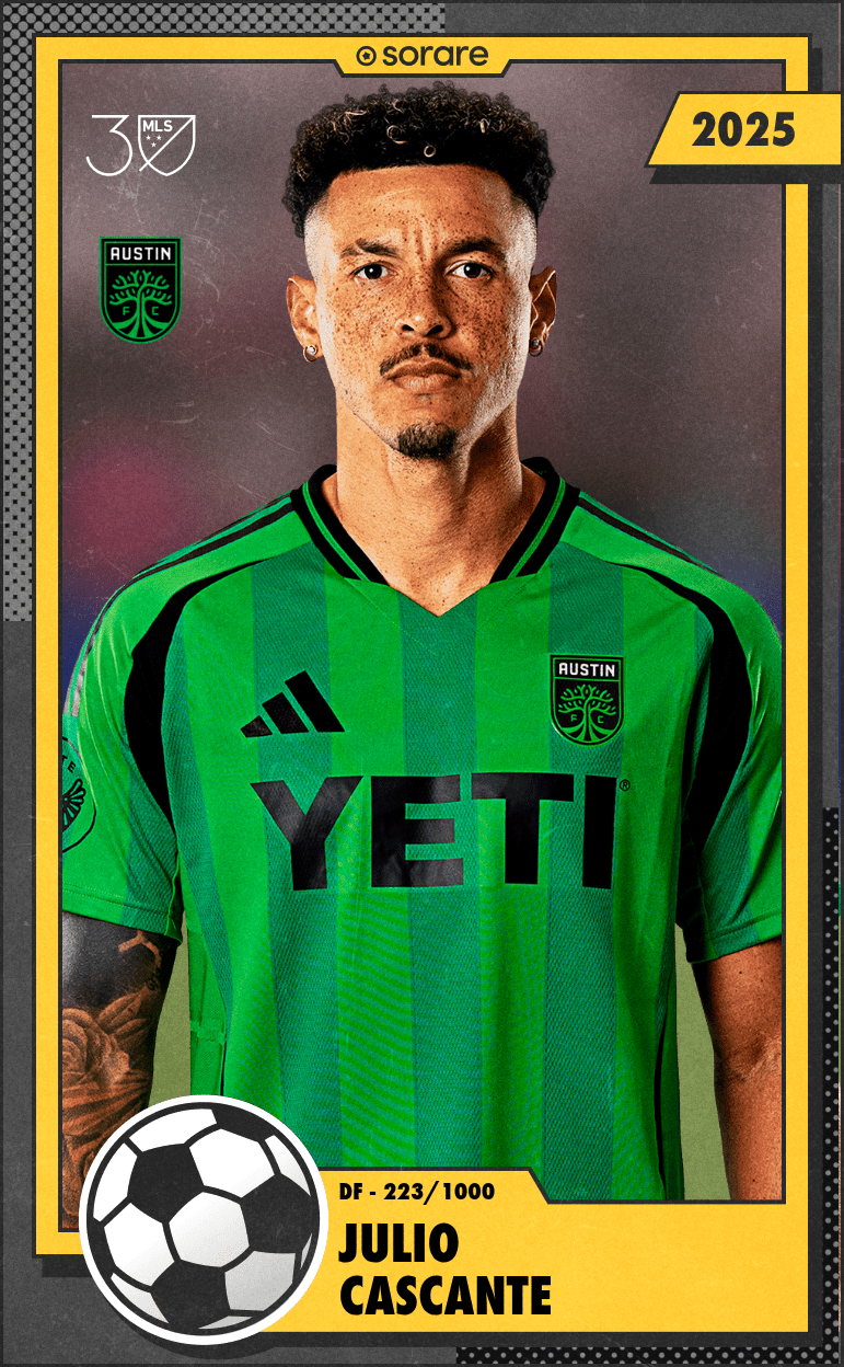 Julio Cascante 2025-26 • Limited 223/1000