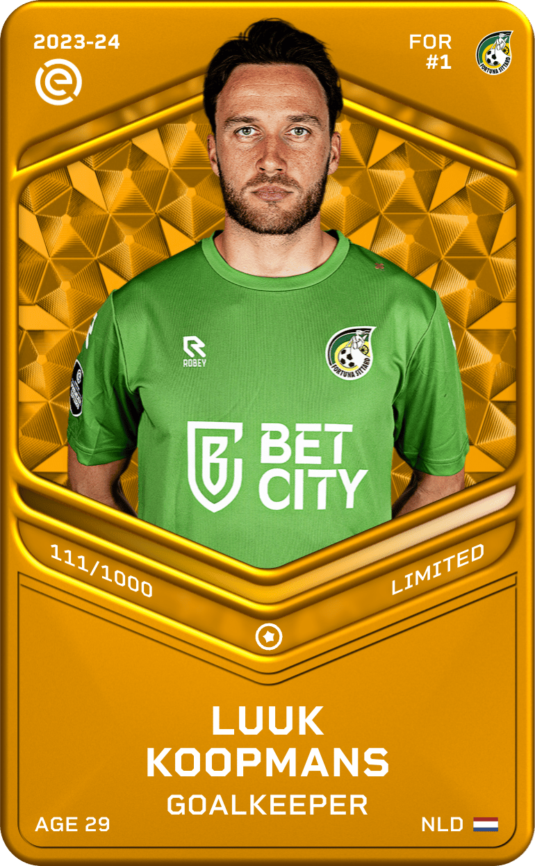 Luuk Koopmans 2023-24 • Limited 111/1000