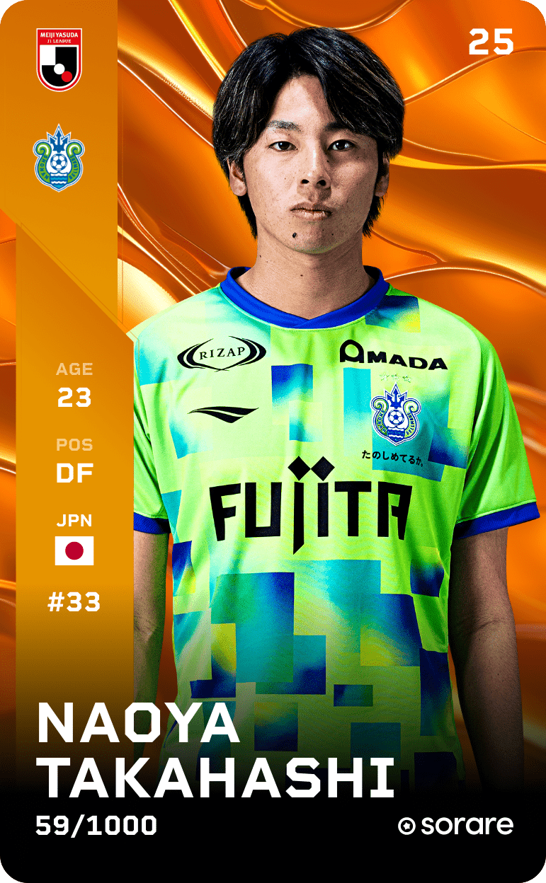 Naoya Takahashi 2025-26 • Limited 59/1000