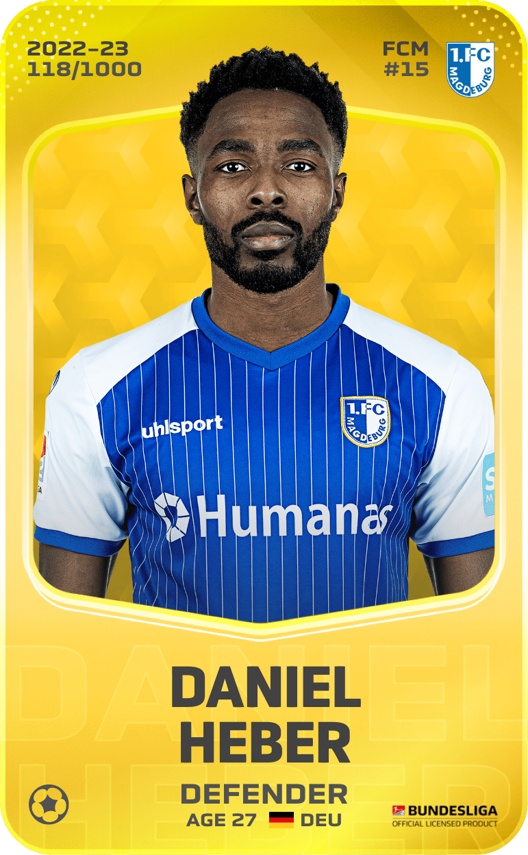 Daniel Heber 2022-23 • Limited 118/1000