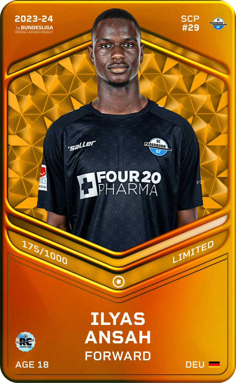 Ilyas Ansah 2023-24 • Limited 175/1000