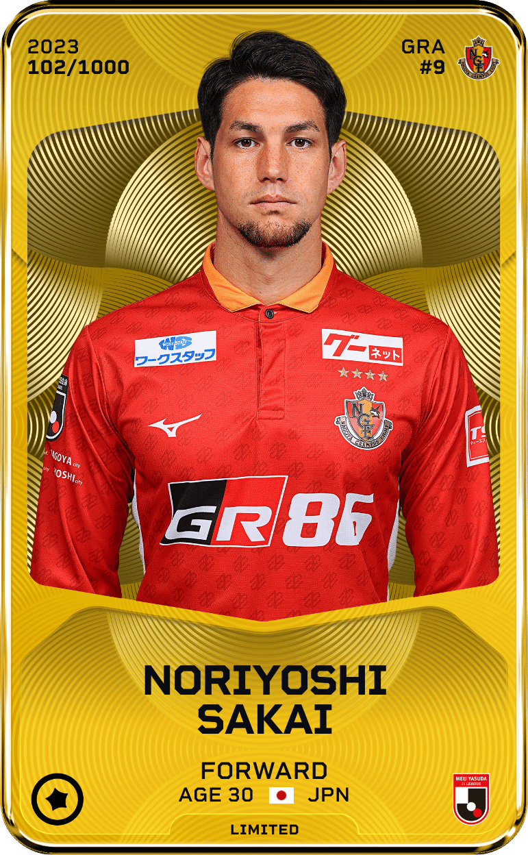 Noriyoshi Sakai 2023-24 • Limited 102/1000