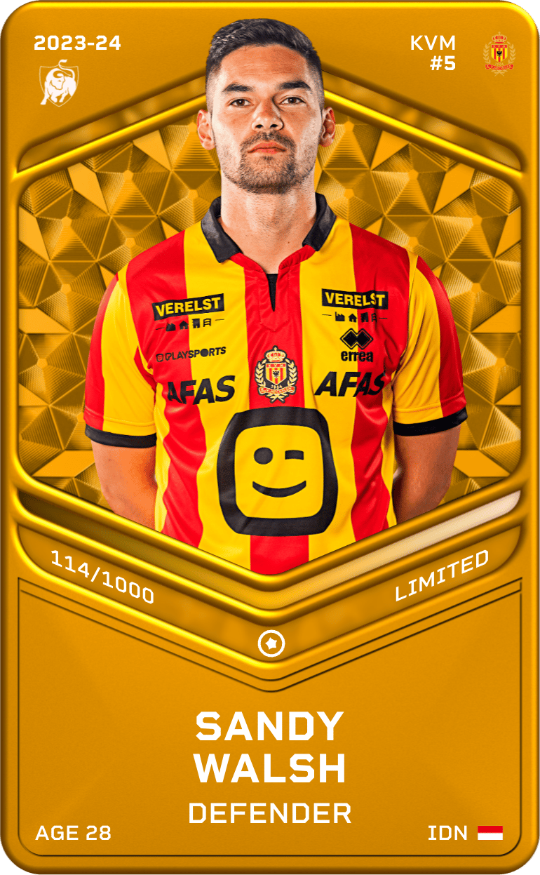 Sandy Walsh 2023-24 • Limited 114/1000