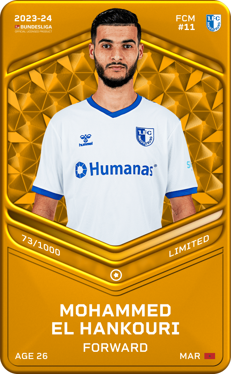 Mohammed El Hankouri 2023-24 • Limited 73/1000