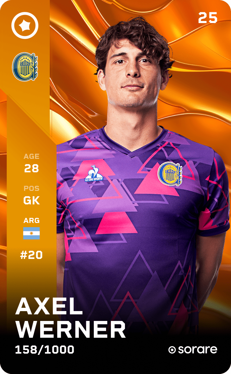 Axel Werner 2025-26 • Limited 158/1000