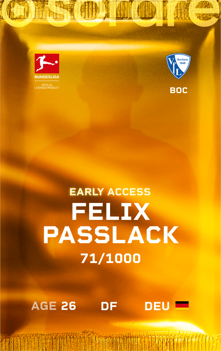 Felix Passlack 2024-25 • Limited 71/1000