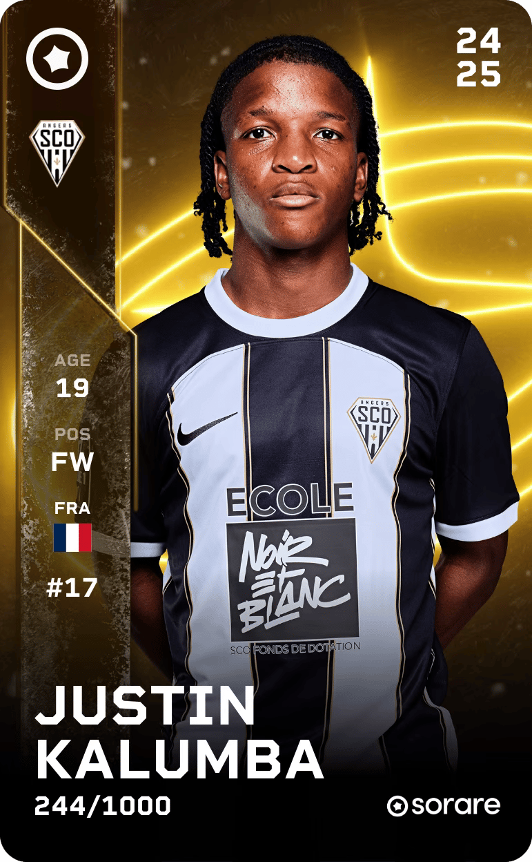 Justin-Noël Kalumba 2024-25 • Limited 244/1000