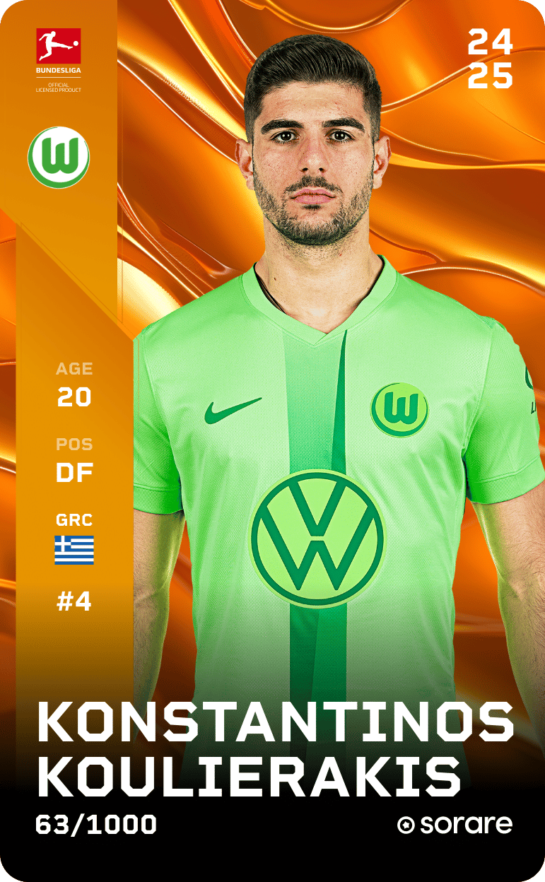 Konstantinos Koulierakis 2024-25 • Limited 63/1000