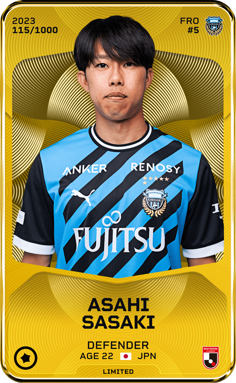 Asahi Sasaki 2023-24 • Limited 115/1000