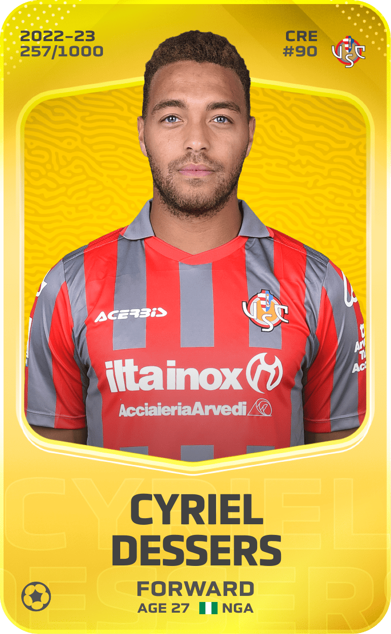 Cyriel Dessers 2022-23 • Limited 257/1000