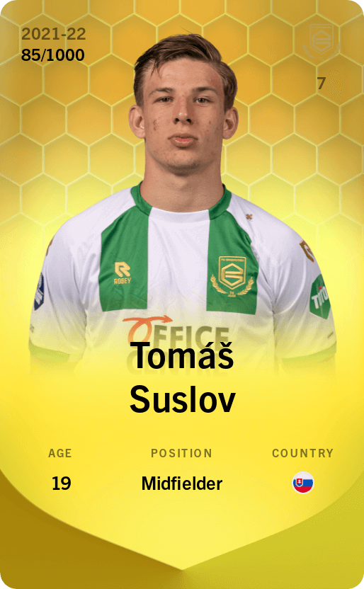 Tomáš Suslov 2021-22 • Limited 85/1000