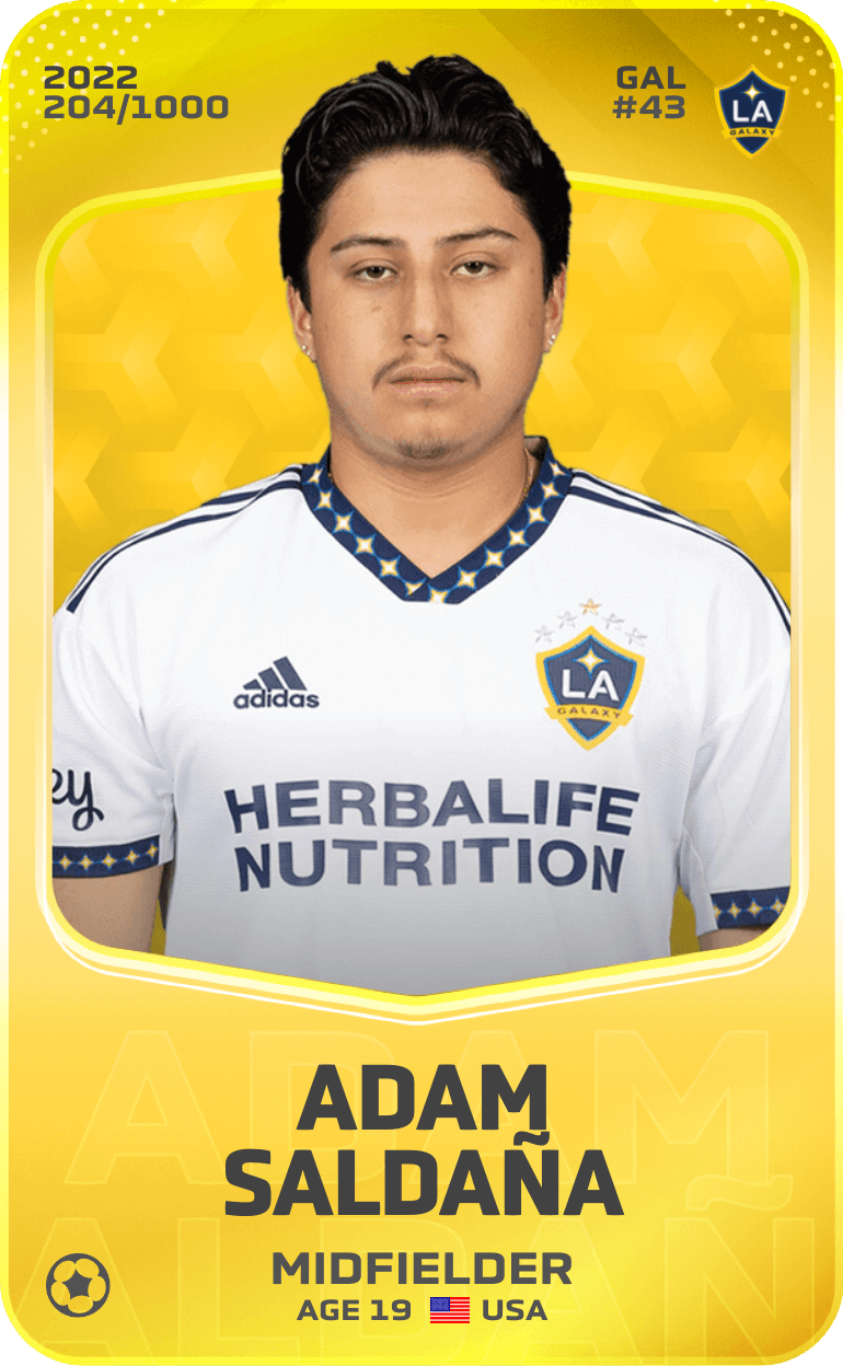 Adam Saldaña 2022-23 • Limited 204/1000