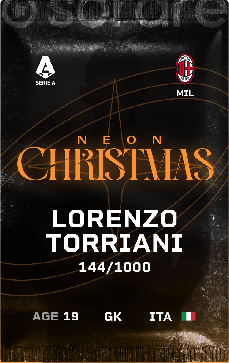 Lorenzo Torriani 2024-25 • Limited 144/1000