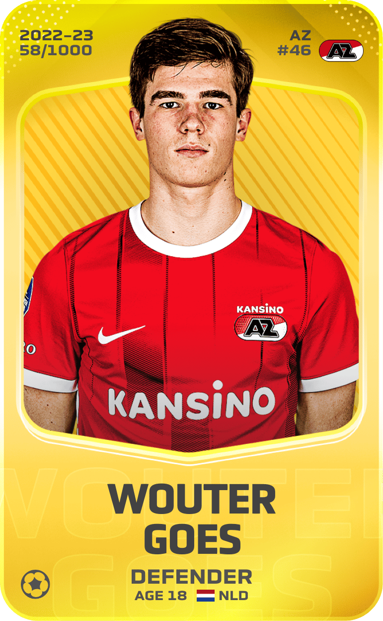 Wouter Goes 2022-23 • Limited 58/1000