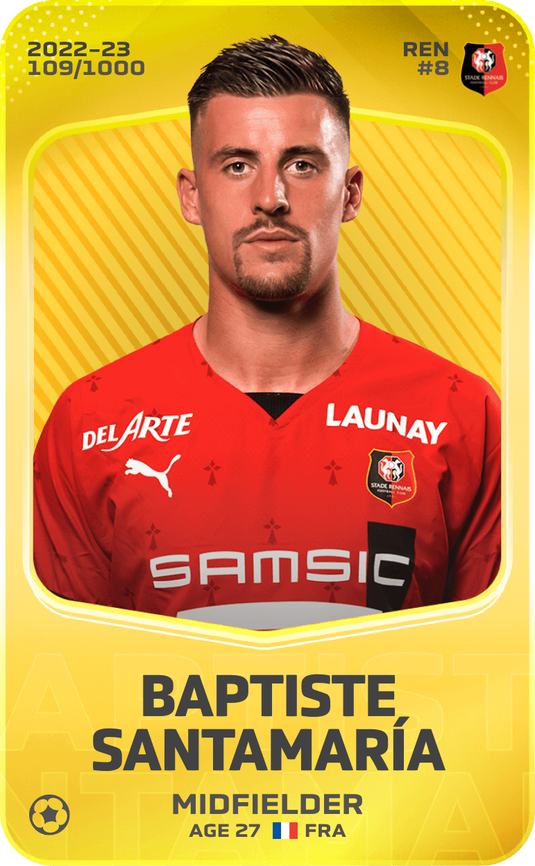 Baptiste Santamaría 2022-23 • Limited 109/1000