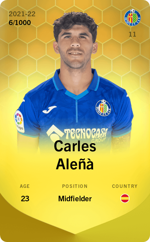 Carles Aleñà 2021-22 • Limited 6/1000