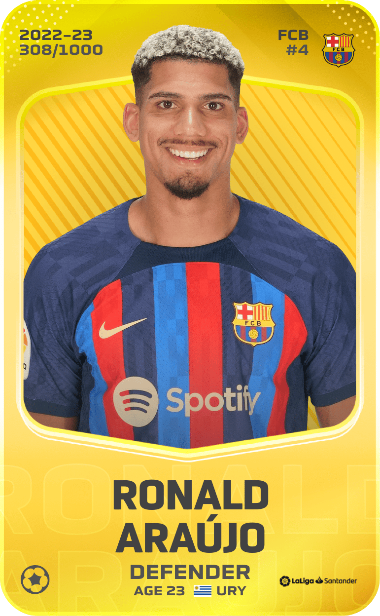 Ronald Araújo 2022-23 • Limited 308/1000