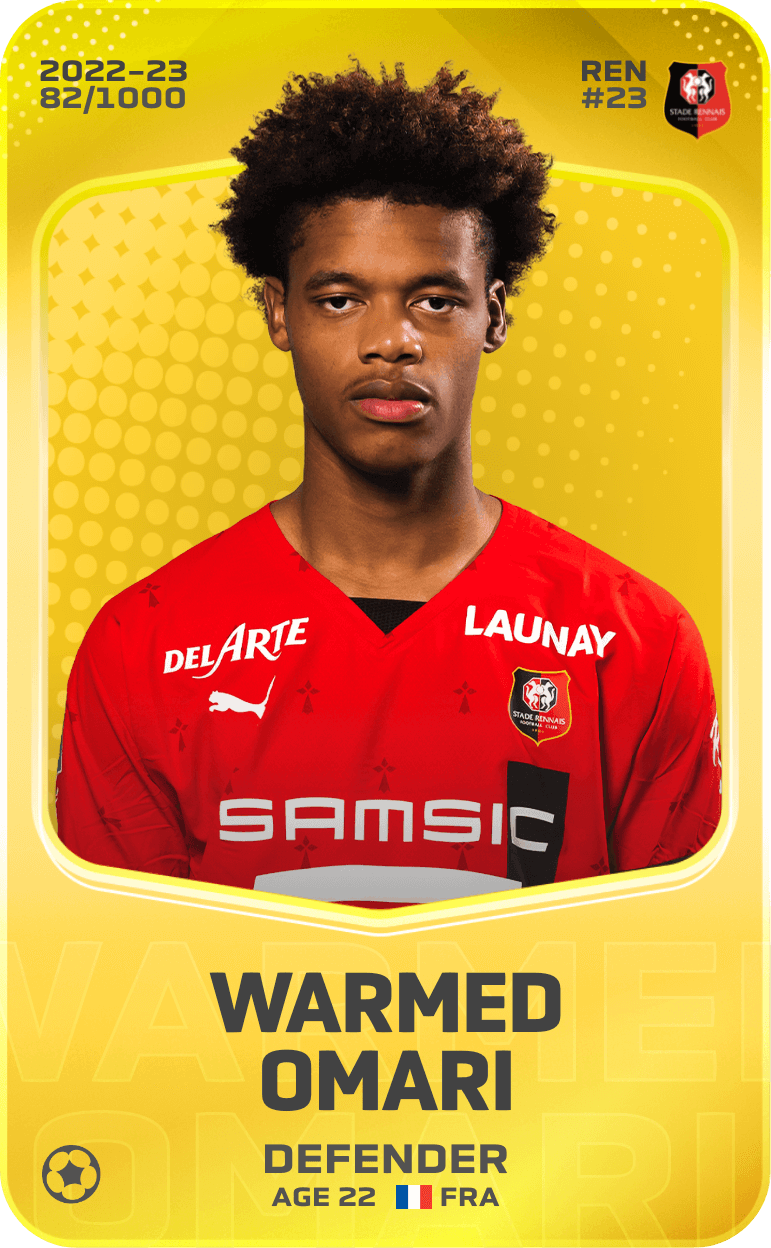 Warmed Omari 2022-23 • Limited 82/1000