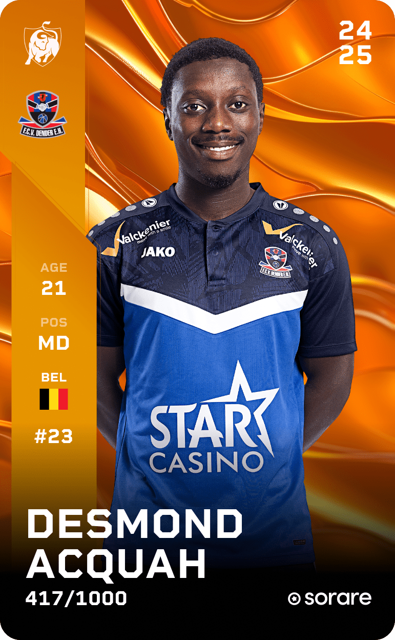 Desmond Acquah 2024-25 • Limited 417/1000