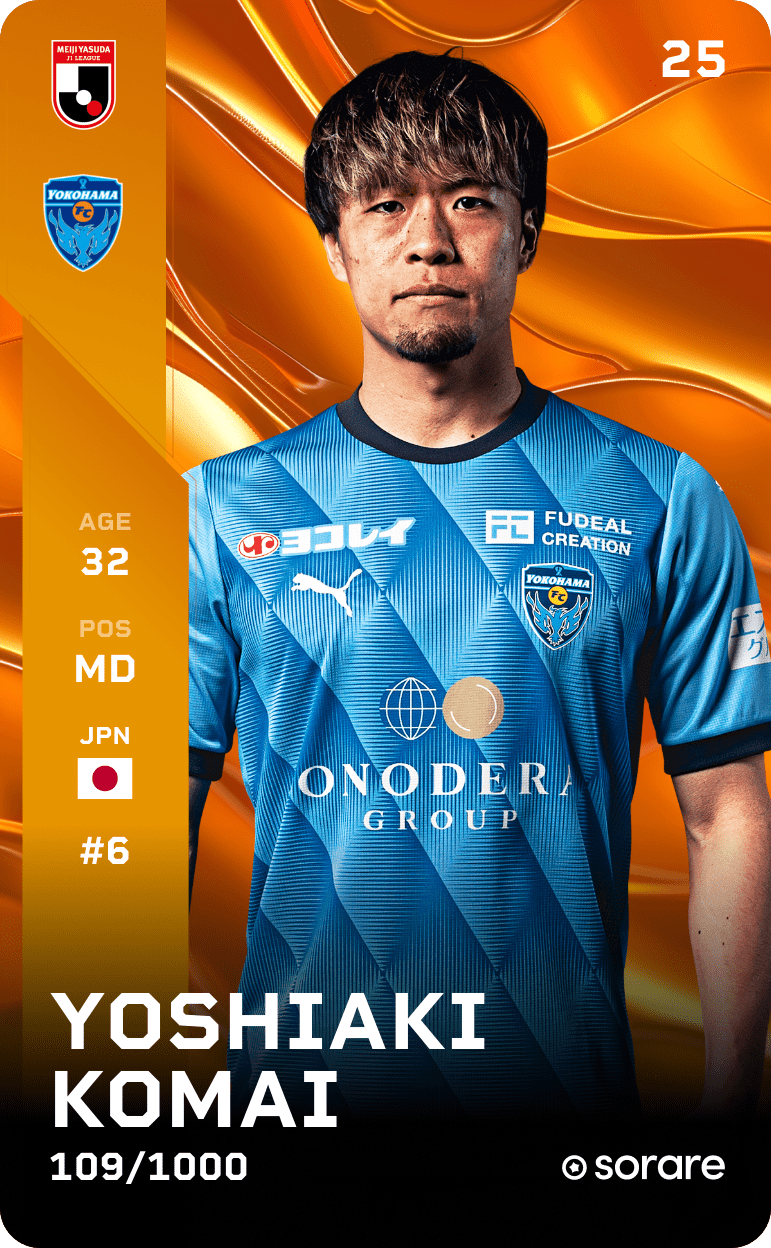 Yoshiaki Komai 2025-26 • Limited 109/1000