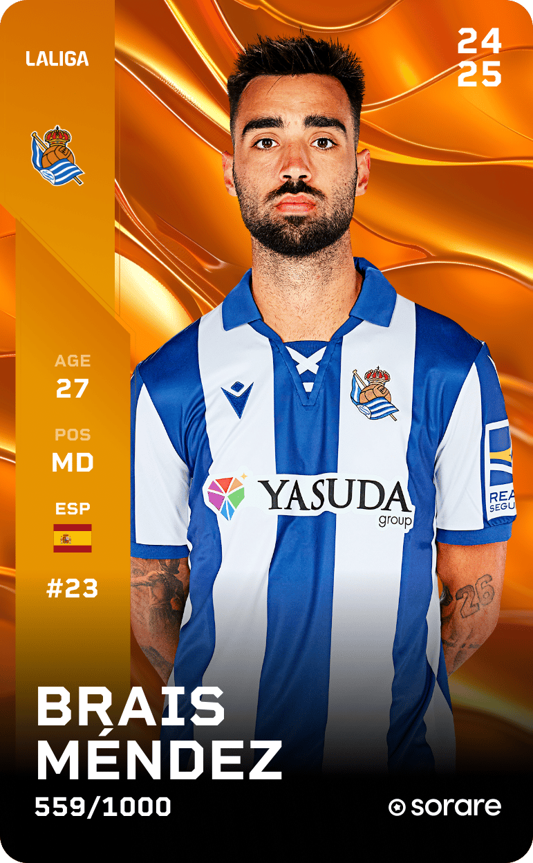 Brais Méndez 2024-25 • Limited 559/1000