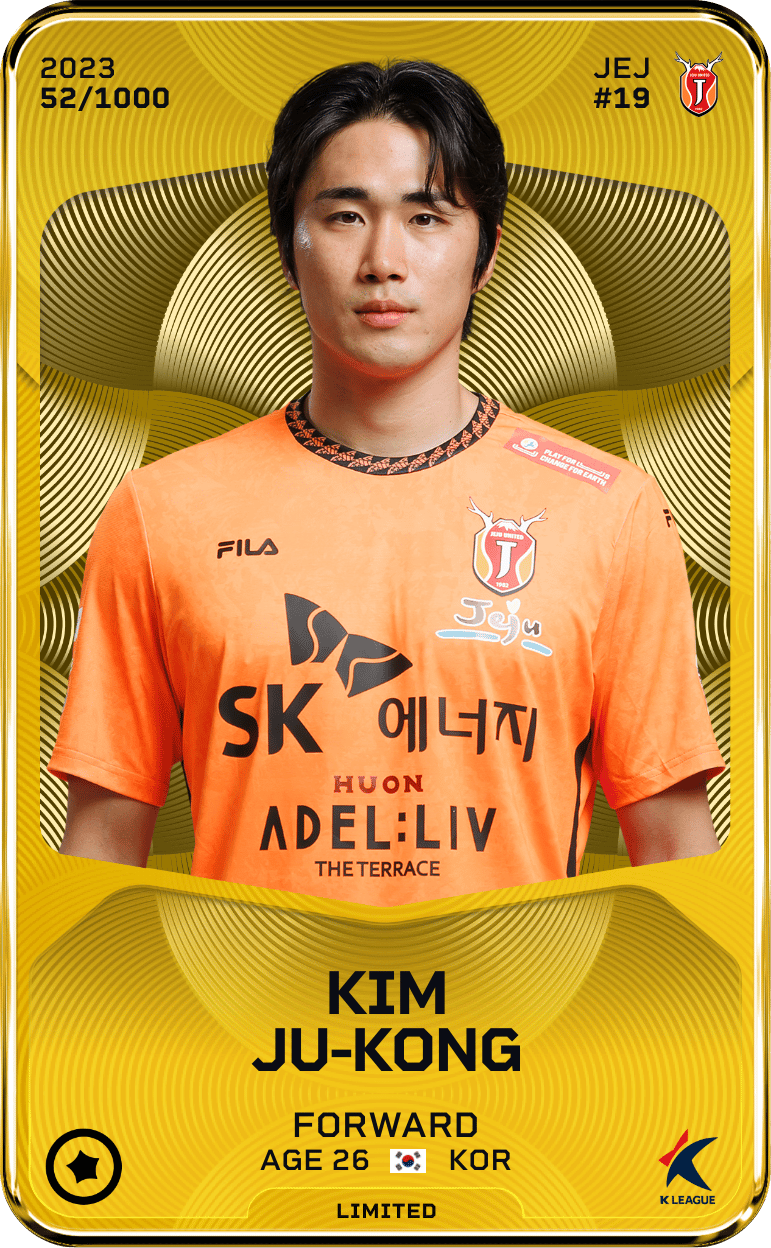 Kim Ju-Kong 2023-24 • Limited 52/1000