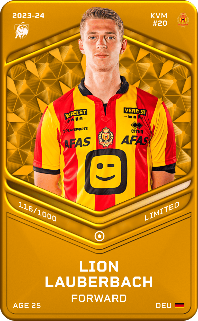 Lion Lauberbach 2023-24 • Limited 116/1000