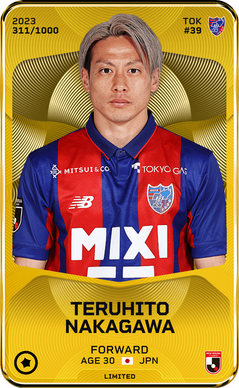 Teruhito Nakagawa 2023-24 • Limited 311/1000