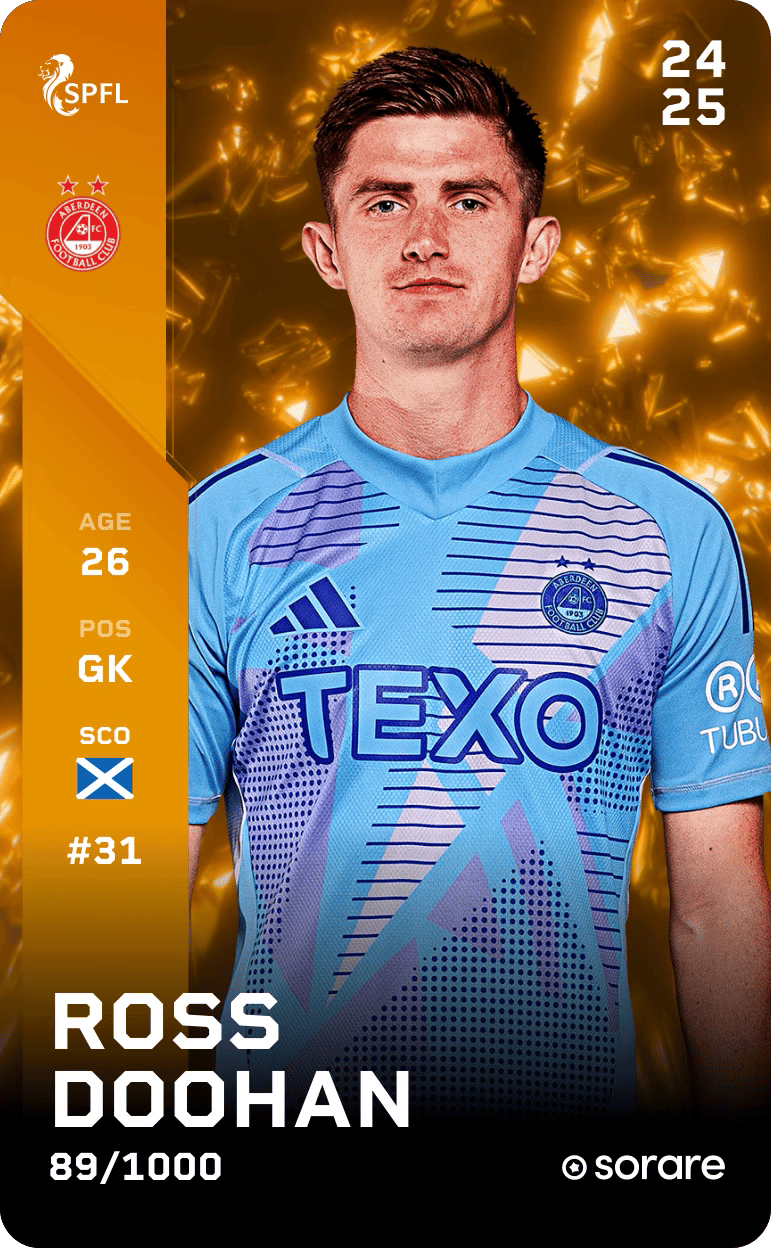 Ross Doohan 2024-25 • Limited 89/1000