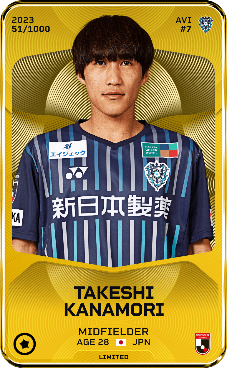 Takeshi Kanamori 2023-24 • Limited 51/1000