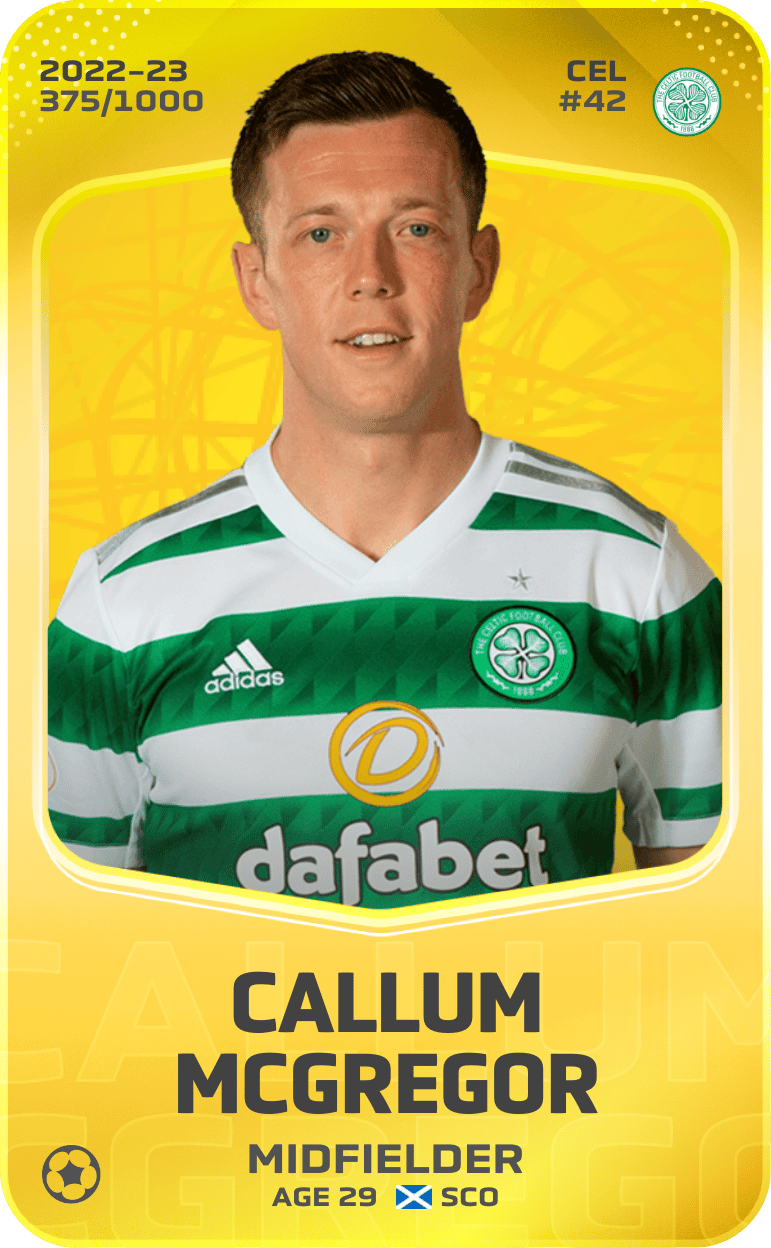 Callum McGregor 2022-23 • Limited 375/1000