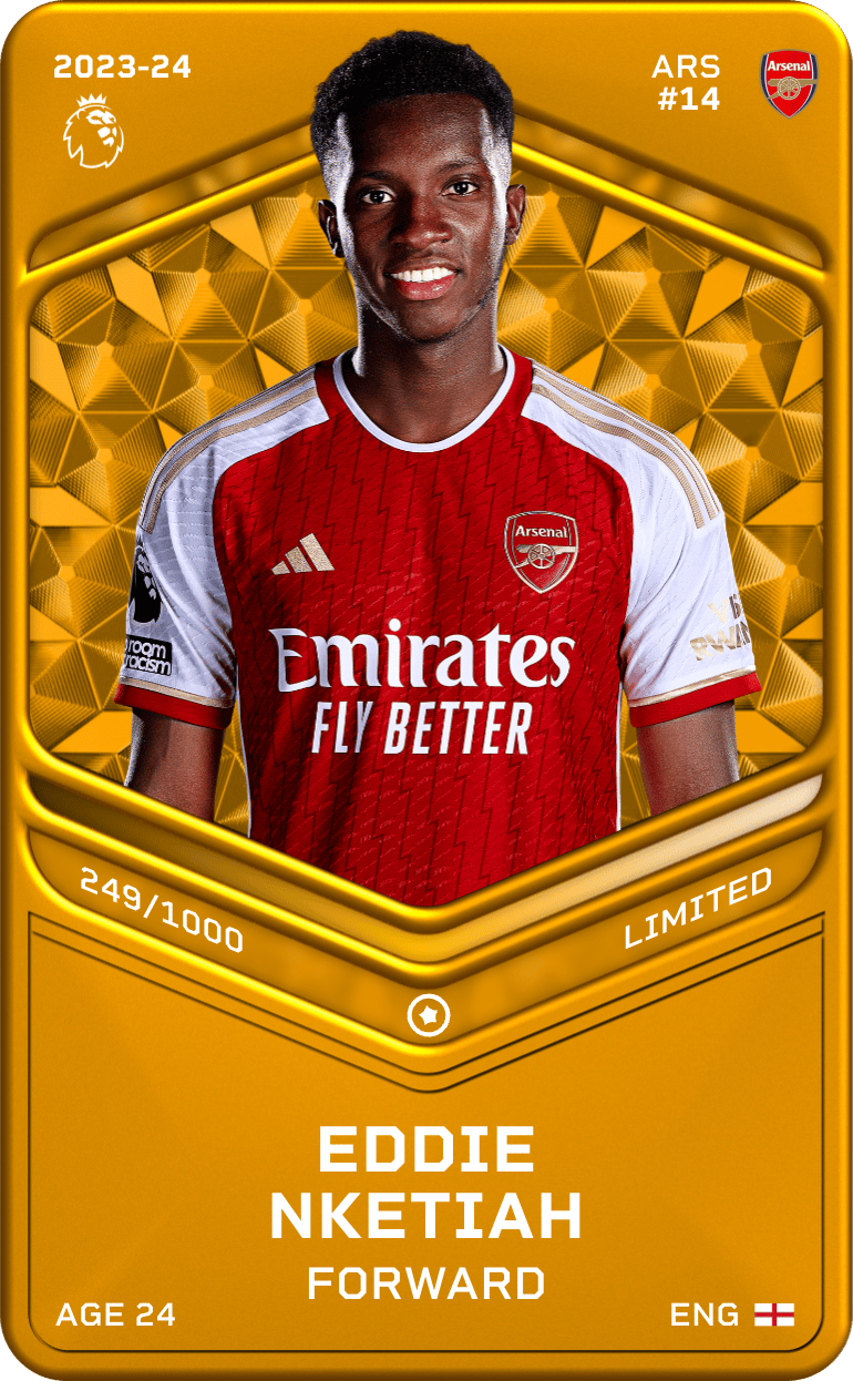Eddie Nketiah 2023-24 • Limited 249/1000