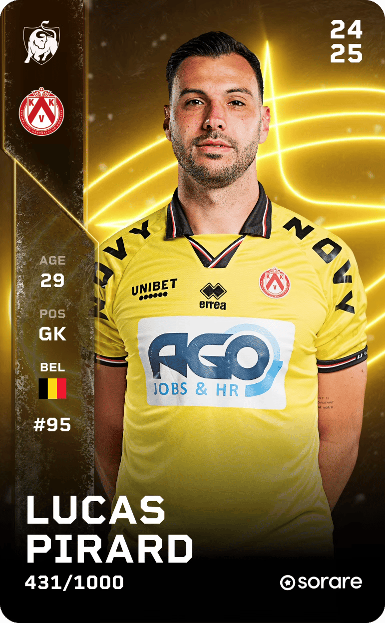Lucas Pirard 2024-25 • Limited 431/1000