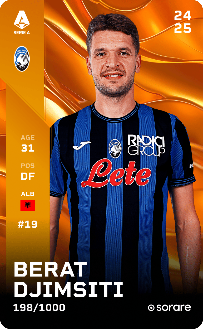 Berat Djimsiti 2024-25 • Limited 198/1000