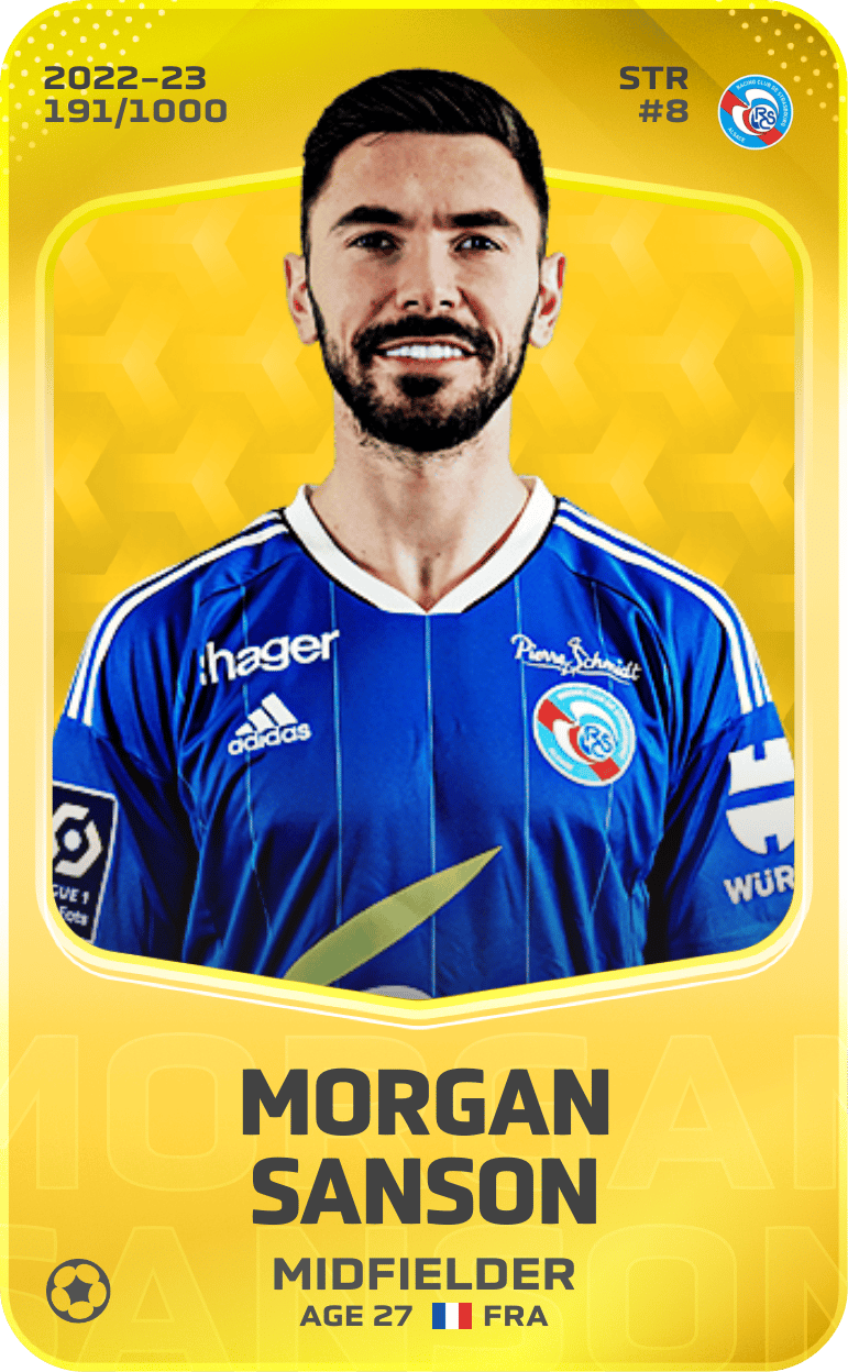 Morgan Sanson 2022-23 • Limited 191/1000